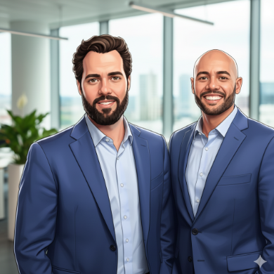 Cristiano Carvalho e Felipe Moreno - Sócios da UseMax IA